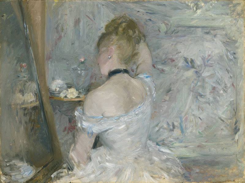 Berthe Morisot, Woman at Her Toilette